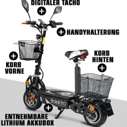 Rolektro E-Joy 20 Lithium schwarz