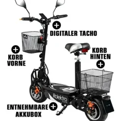 Rolektro E-Joy 20 Lithium schwarz