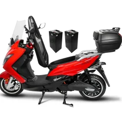 Rolektro Maximus MX2-45 3000 Watt 45 km/h Rot