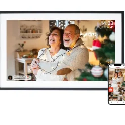Rollei Smart Frame WiFi 151 Digitaler Bilderrahmen, 39,5 cm, 1920 x 1080 Pixel, Black