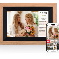 Rollei Smart Frame WiFi 105 Wooden braun