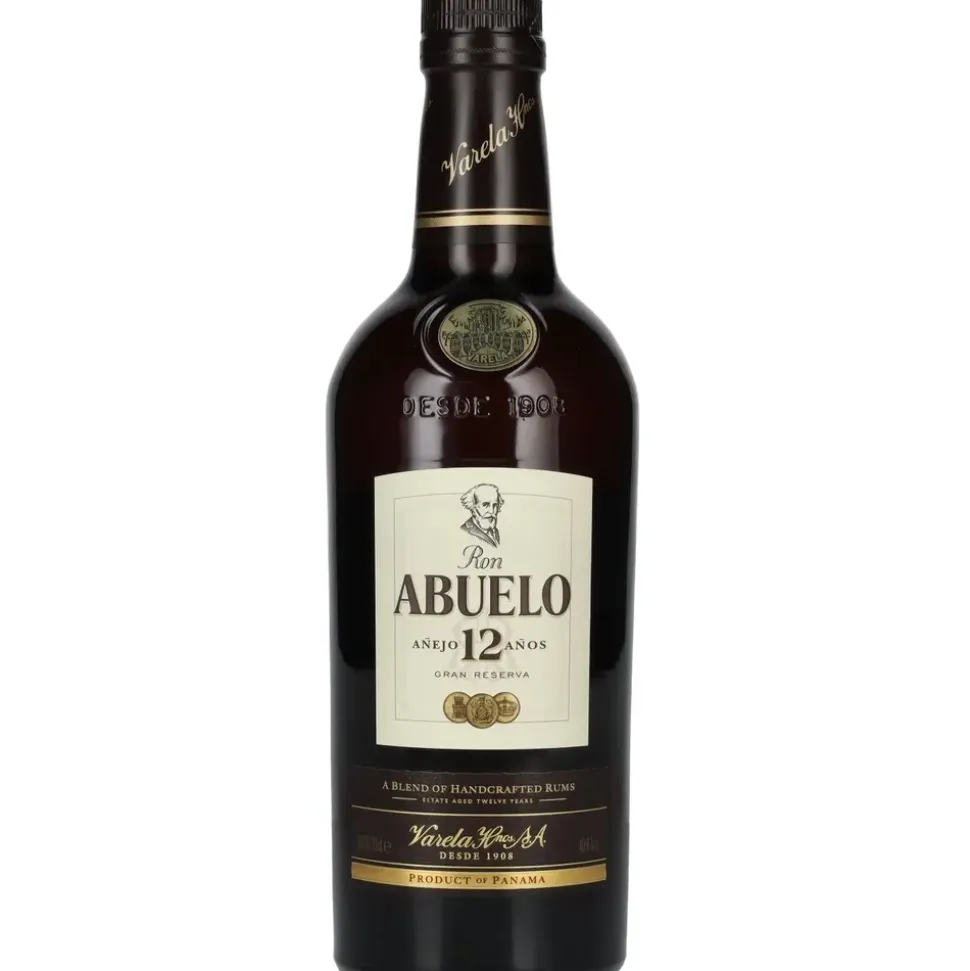 ron abuelo 12 Years Old Añejo 40% vol 0,7 l Geschenkbox
