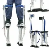 rosfix Bau-stelzen 61-101 Cm – Leichtes Aluminium Mit Gurten Und Verschlüssen Gewicht 7,4 Kg Maler, Montage