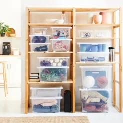 Rotho Aufbewahrungsbox EVO Easy 58,3 x 39,2 x 18,3 cm 1-tlg. transparent