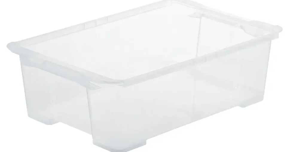 Rotho Aufbewahrungsbox EVO Easy 58,3 x 39,2 x 18,3 cm 1-tlg. transparent