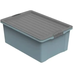 Rotho Compact Aufbewahrungsbox 57 x 40 x 25 cm 1-tlg. blau