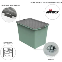 Rotho Stapelbox Compact Eco 70 l