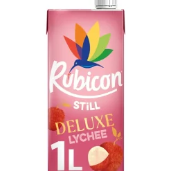 Rubicon Lychee Fruchtsaft, frisch und fruchtig mit einem süß, aromatischen Geschmack (1 x 1l)