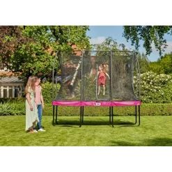 Salta Comfort Edition 214 x 153 cm inkl. Sicherheitsnetz pink