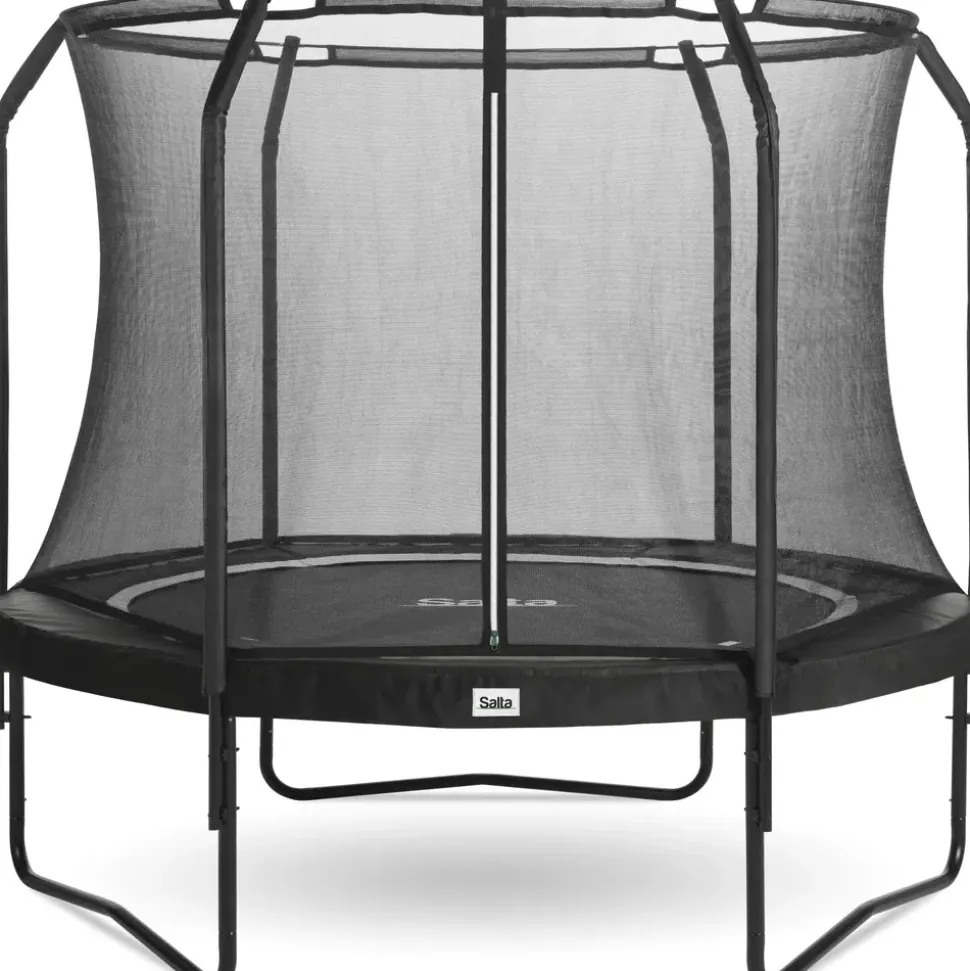 Salta Premium Black Edition 305 cm inkl. Sicherheitsnetz schwarz