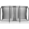 Salta Trampolin 366 x 244 cm inkl. Sicherheitsnetz Schwarz