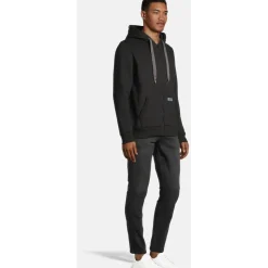 salzhaut MAKKER Sweatjacke schwarz M