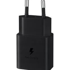 Samsung EP-T1510 Schnellladegerät mit USB-C-Kabel schwarz