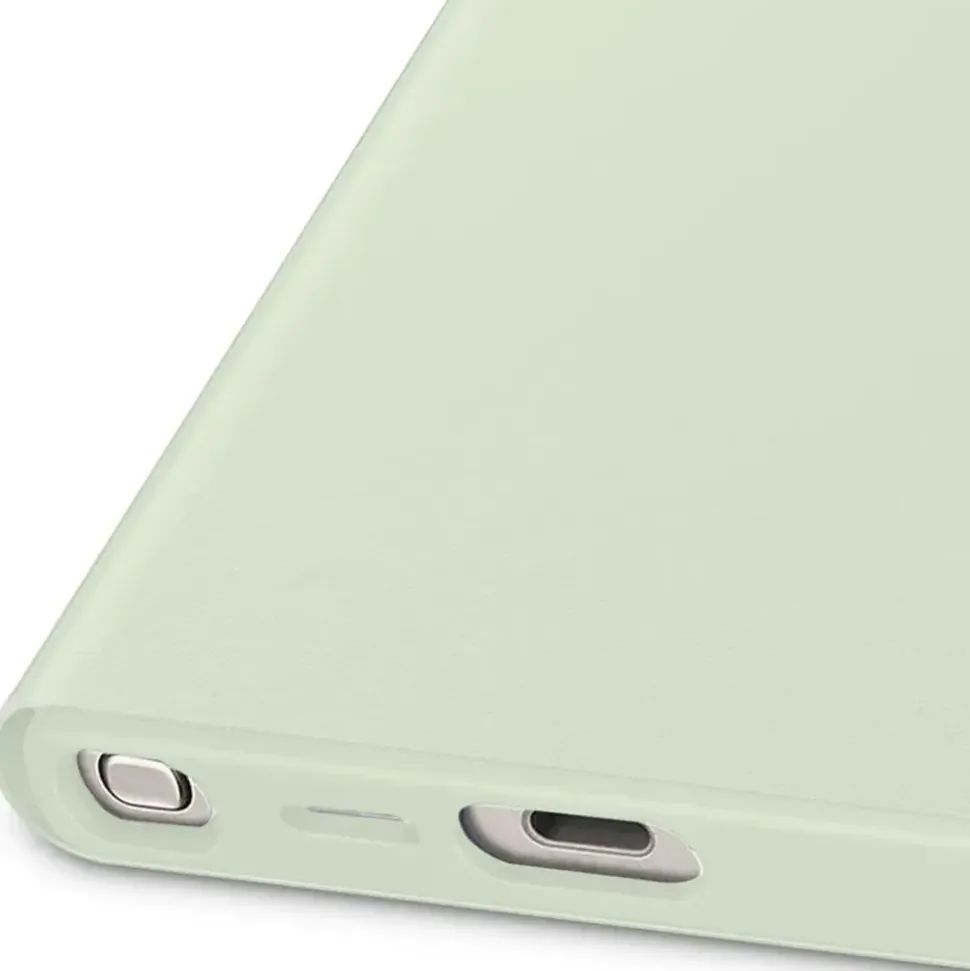 Samsung Galaxy S24 Ultra Smart View Wallet Case Hellgrün