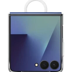 Samsung Galaxy Z Flip7 Ring Case Transparent