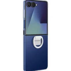 Samsung Galaxy Z Flip7 Ring Case Transparent