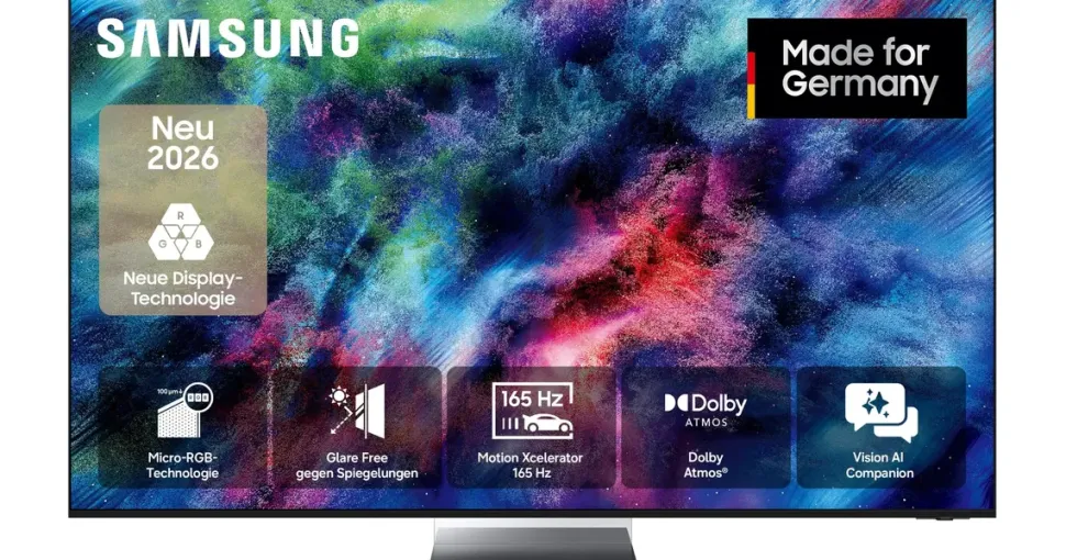 Samsung Micro RGB R85H 4K Vision AI Smart TV