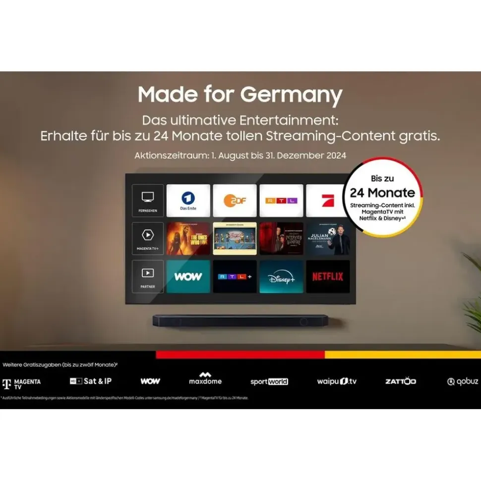 Samsung QN85D Neo QLED 4K Tizen Smart TV