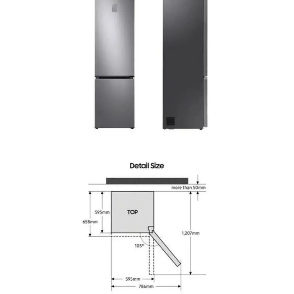 Samsung RB38 RB7300 Kühl-Gefrierkombination