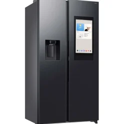 Samsung RS90F66BEFEF Side-by-Side (614 l, 1784 mm hoch, Schwarz)
