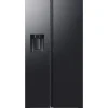 Samsung RS80F65KDFEF Side-by-Side (635 l, 1784 mm hoch, Schwarz)