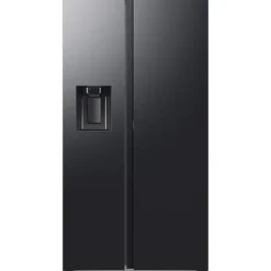 Samsung RS80F65KDFEF Side-by-Side (635 l, 1784 mm hoch, Schwarz)