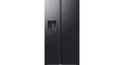 Samsung RS80F65KDFEF Side-by-Side (635 l, 1784 mm hoch, Schwarz)
