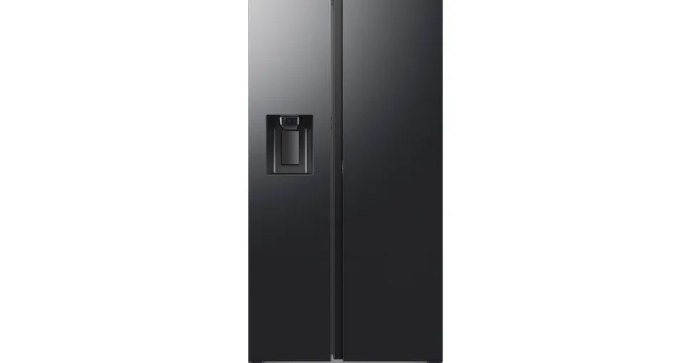 Samsung RS80F65KDFEF Side-by-Side (635 l, 1784 mm hoch, Schwarz)