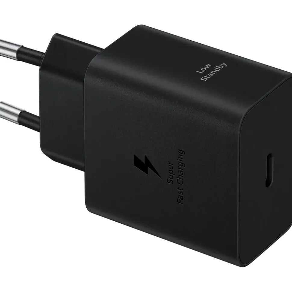 Samsung Schnellladegerät 45W Power + 5A Kabel USB-C T4511 Schwarz