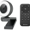 Sandberg Streamer USB Webcam Pro Elite Schwarz