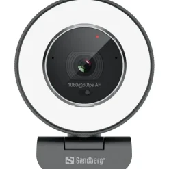 Sandberg Streamer USB Webcam Pro Elite Schwarz