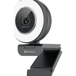 Sandberg Streamer USB Webcam Pro Elite Schwarz