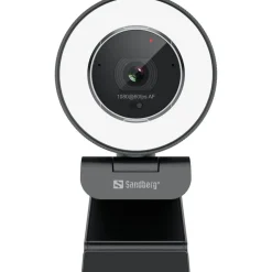 Sandberg Streamer USB Webcam Pro Elite Schwarz