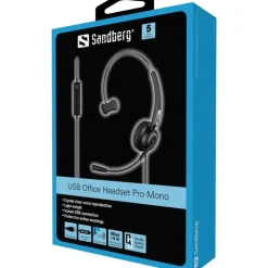 Sandberg USB Office Headset Pro Mono kabelgebunden