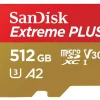 SanDisk Elite Extreme® PLUS UHS-I, Micro-SDXC Speicherkarte, 512 GB, 200 MB/s