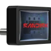 SanDisk Extreme FitTM USB-C® Flash-Laufwerk, 256 GB, Schwarz
