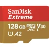 SanDisk Extreme microSDXC UHS-I A2 C3 U3 V30 + SD-Adapter 128 GB