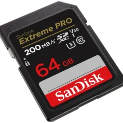 SanDisk Extreme Pro SDXC UHS-I U3 R200/W90 64 GB