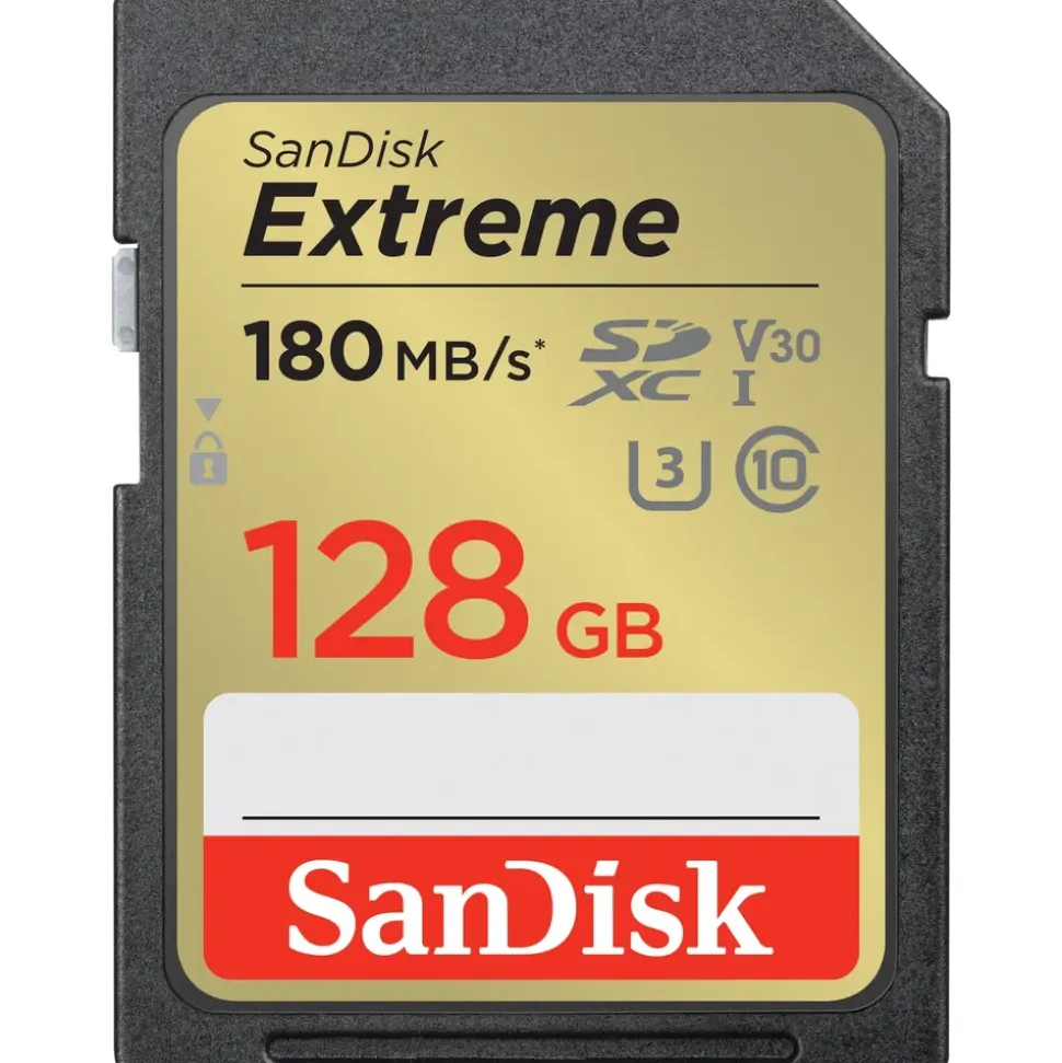 SanDisk Extreme SD UHS-I R180/W90 128 GB