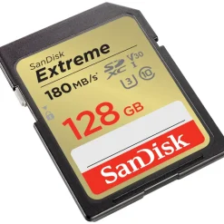 SanDisk Extreme SD UHS-I R180/W90 128 GB
