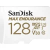 SanDisk Max Endurance microSD Class 10 UHS-I V30 + SD-Adapter 128 GB