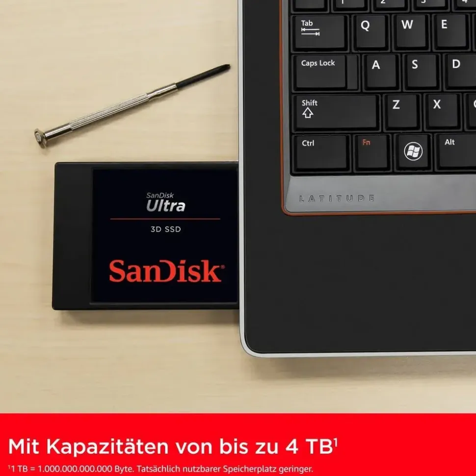 SanDisk Ultra 3D 4 TB SATA III Schwarz