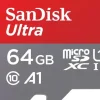 SanDisk Ultra microSD UHS-I U1 A1 140 MB/s + SD Adapter 64 GB