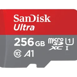 SanDisk Ultra microSD UHS-I U1 A1 150 MB/s + SD Adapter 256 GB