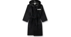 Sanetta Jungen-Bademantel blau | Hochwertiger und kuscheliger Bademantel aus Frottee für Jungen. - 128