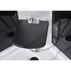 SANOTECHNIK VARIO Komplettdusche rechts 80 x 215 cm silber Sicherheitsglas