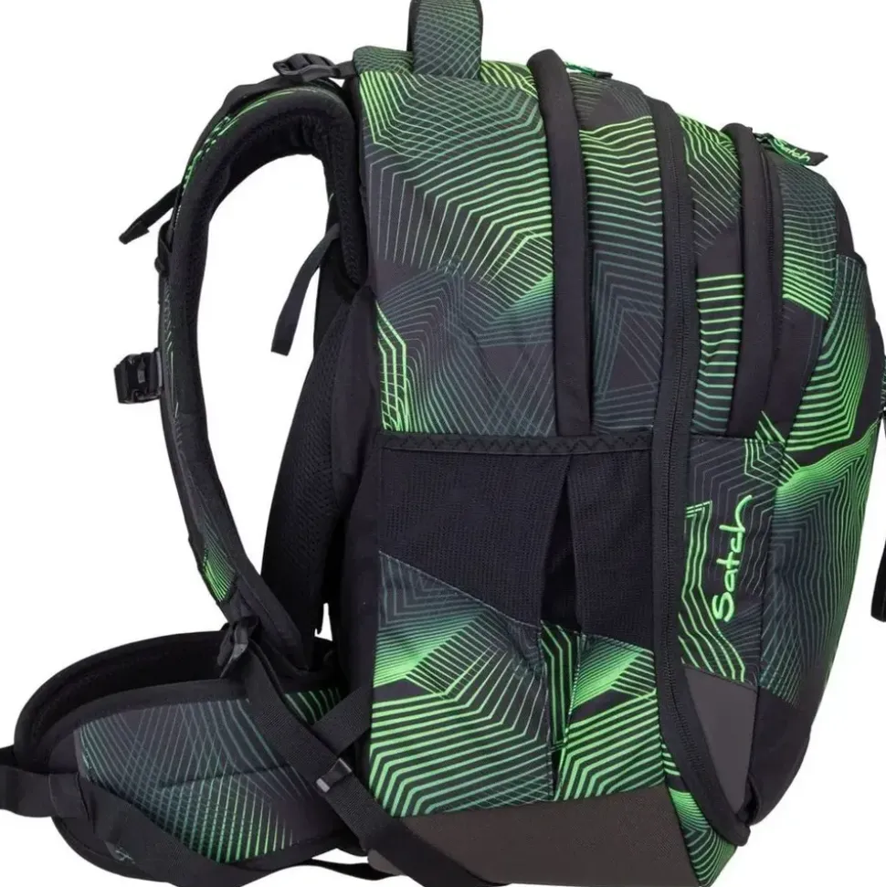 Satch match seismic green