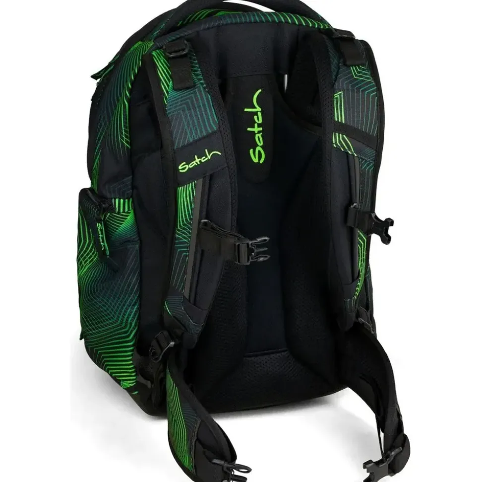 Satch match seismic green