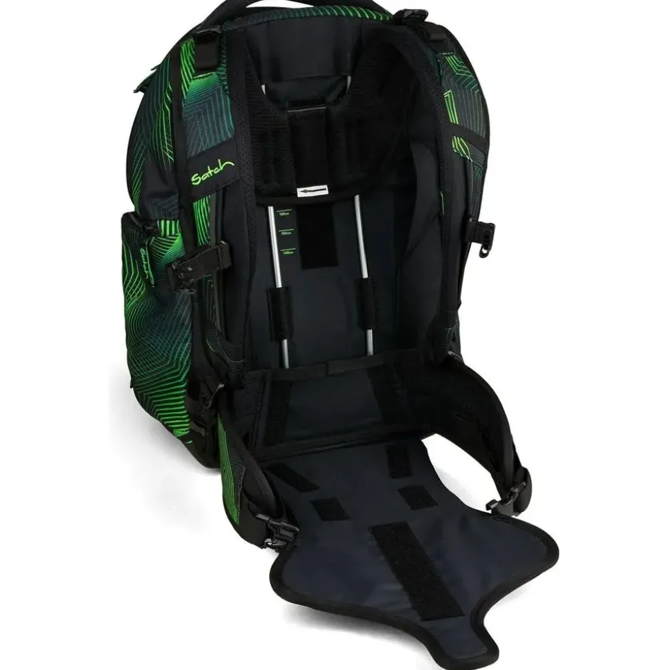 Satch match seismic green