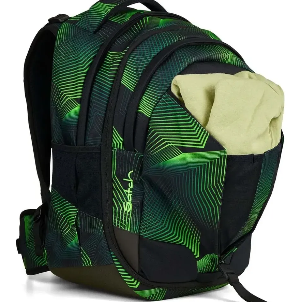 Satch match seismic green